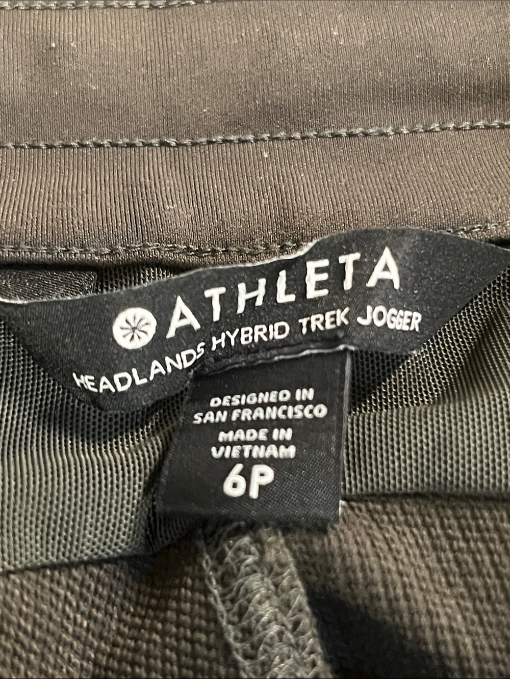Athleta Headlands Hybrid Trek Jogger performance pants Zipper Pockets - Picture 2 of 8